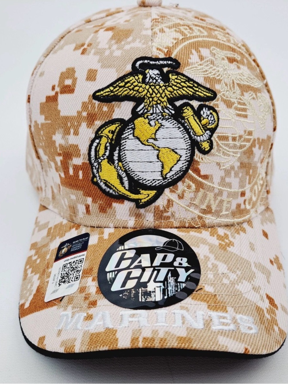 U.S. Marine Corps Officially Licensed USMC Hat Cap Digital Camouflage